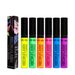 Halloween 6 Color Slim Long Color Fluorescent Mascara waterproof without dye_viptrois.com