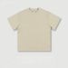 2025 Men's Spring And Summer 305g Heavyweight T-shirt, American-style Pure Cotton Fashion Brand, Pure Color Short-sleeved Shirt_viptrois.com