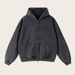 Vintage Washed Cotton Hoodie & Sweatpants Set For Men - Retro Streetwear Two-Piece Outfit (Available In Multiple Colors)_viptrois.com