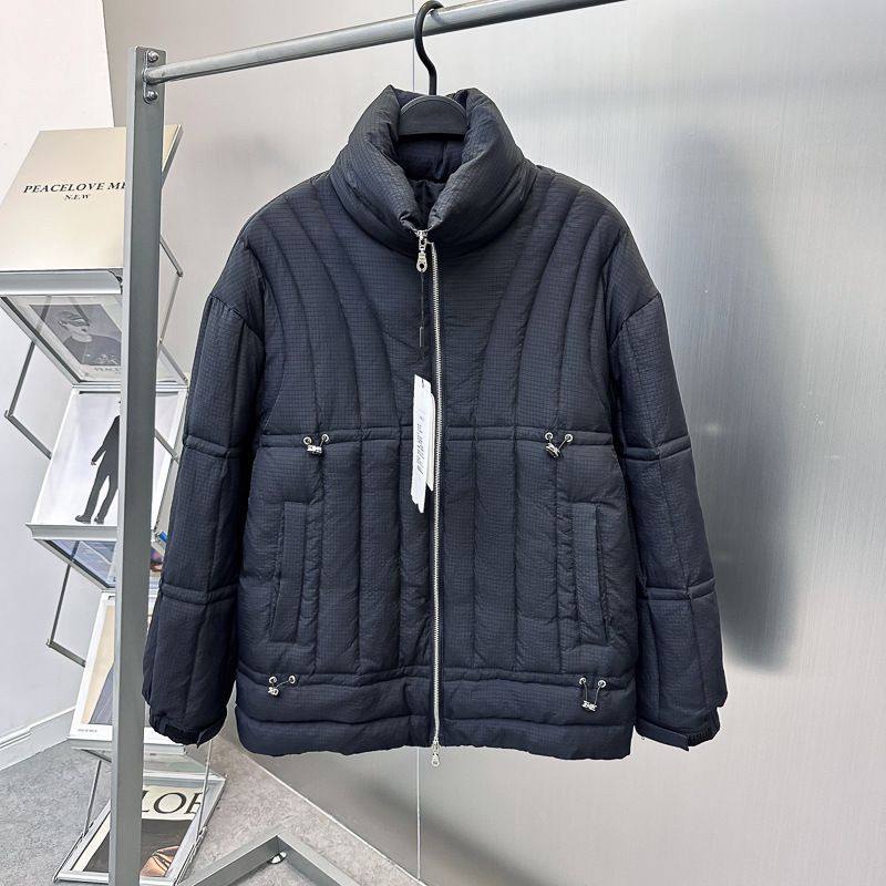Men's Clothing Men's Winter New Down Jacket White Duck Down Stand Collar Down Jacket Fashion Cold Resistant Jacket Trend_viptrois.com