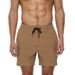 New Men's Solid Color Four-Piece Casual Shorts With Zippered Pockets, Beach Pants With Four-Sided Elasticity, Sports Shorts_viptrois.com