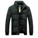 Spring An Autumn New Season Korean Eition Thick Silk Clothes Short Cotton Jackets Men's Wear Collarless Coat_viptrois.com