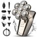 SEJOY 7D Men‘s Electric Shaver Razor Bald Hair Skull Trimmer Beard Remover_viptrois.com