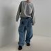 Round Neck Silhouette Design, Long Sleeved Sweatshirt, Men's Casual Loose Fitting Pullover, Niche Top_viptrois.com