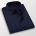 Men's Clothing Big Size Shirt White Short Sleeve Suit Formal Wear Plus Fat Plus Loose Fat Business Shirt_viptrois.com