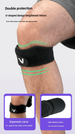 Professional Patella Strap Protection Meniscus Sports Knee Brace Protector Skipping Rope Basketball Equipment For Men And Women_viptrois.com