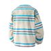 Men's Casual Striped Sweatshirt – Long Sleeve Crewneck Pullover With Color Block Design (White, Grey, Black, Beige)_viptrois.com