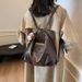 Niche Versatile Tote For Women 2025 New Commuter Backpack Design Texture Large Capacity Shoulder Bag_viptrois.com