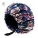 New European And American Printed Satin Sleeping Cap Adjustable Elastic Button Hair Cap Women's Postpartum Cap Factory Direct Sales_viptrois.com