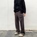 Men's Clothing Autumn And Winter Soft Sticky Patchwork Deconstruction Straight Wide Leg Autumn And Winter Sweatpants_viptrois.com