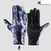 Outdoor cycling gloves sports skiing and mountaineering gloves autumn and winter touch screen non slip waterproof windproof fleece warm_viptrois.com