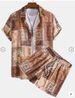 Men's Clothing Summer New Men's Shirts Shirts Home Clothes Sets Shorts Casual Pants Teenagers Fashion Two Piece Set_viptrois.com