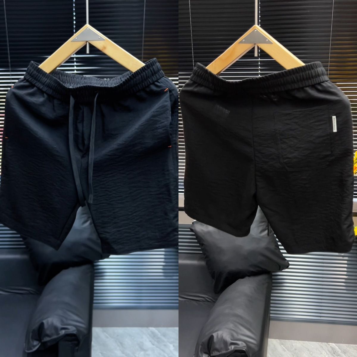 Men's Casual Shorts - Loose Fit Lightweight Solid Color Short Pants For Streetwear And Daily Comfort_viptrois.com