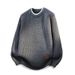 Southeast Asia Foreign Trade Dropshipping New 2025 Autumn Winter Fashion Round Neck Sweater Pullover Men's Hot Item_viptrois.com