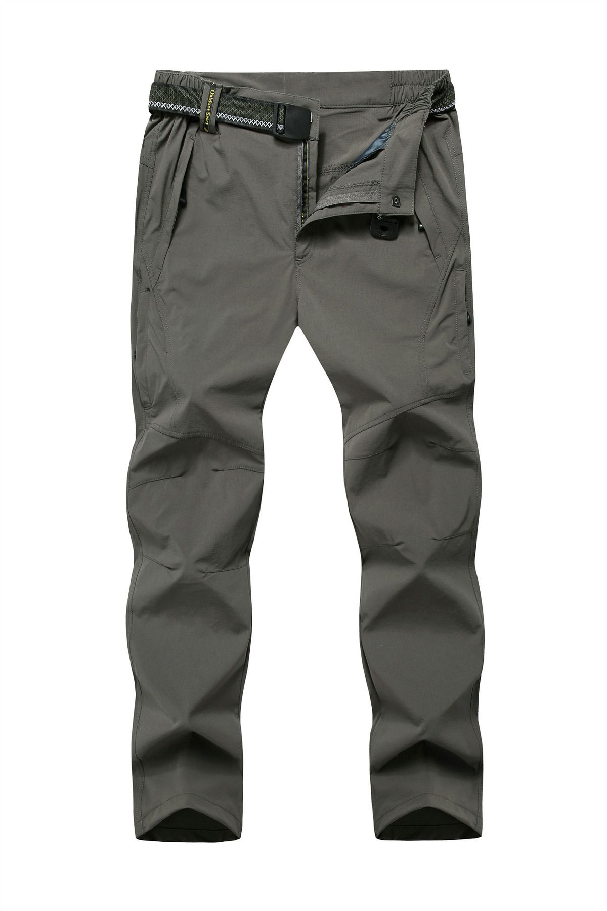 Men's Clothing Outdoor Sports Casual Men's Rush Pants Thin Quick-drying Pants Large Size Fat Guy Soft Shell Mountaineering Pants_viptrois.com
