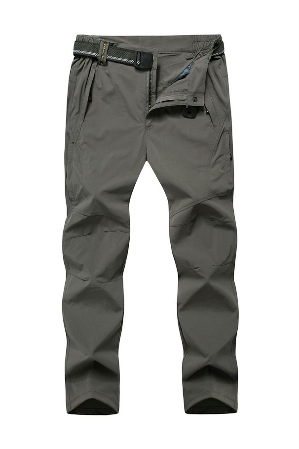 Men's Clothing Outdoor Sports Casual Men's Rush Pants Thin Quick-drying Pants Large Size Fat Guy Soft Shell Mountaineering Pants_viptrois.com