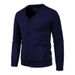 Men's Slim Fit V-Neck Cardigan – Lightweight Knit Sweater For Layering & Smart Casual Wear_viptrois.com