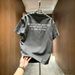 Men's Slim Fit Short Sleeve T-Shirt Breathable Cool Fashionable Base Layer Top Summer Letter Print Versatile Trendy_viptrois.com