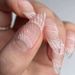 Nail Three-dimensional Simple Wearing Nail Piece Nail Shell Pattern Patch Detachable Nail Piece 24 Pieces_viptrois.com