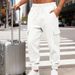 Men's Jacquard Cargo Pants – Slim-Fit Multi-Pocket Casual Trousers For Spring & Fall (Black/Navy/Grey, S-XXXL)_viptrois.com