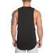 Fitness Vest Men's Sports Slim American Sweat-absorbing Breathable Running Base Bodybuilding Track And Field Training Clothes Sleeveless T-shirt_viptrois.com