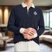 Men's Clothing Polo Shirt Fashion Printing Men's Long Sleeved Casual Polo Shirt Tops_viptrois.com