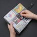 Card Bag Card Cases Card Holder With Large Capacity And Multiple Card Slots For Men And Women, Long Card Holder, Anti Demagnetization ID Card Storage_viptrois.com