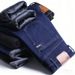 Autumn And Winter Men's Popular Fleece Jeans Are Warm, Soft, Loose, Trendy, Straight, Simple, Thick, And Versatile Winter Casual Pants_viptrois.com