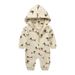 Soft Fleece Baby Romper With Hood – Cozy Long-Sleeve Jumpsuit For Newborns & Infants (0-12 Months)_viptrois.com