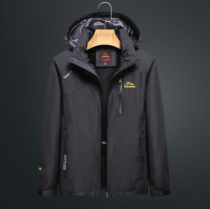 Men's Clothing outdoor single-layer thin assault clothing windproof leisure men's coat hiking mountaineering clothing_viptrois.com