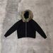 2026 European-USA Style Fashion Outerwear Men Pure Color Long Sleeve Slim Zipper Furry Hat Brim Hooded Jacket_viptrois.com