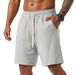 Retro Street Style Loose Sports Pants For Men Casual Five Point Trendy Fashion_viptrois.com