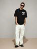 Men's Clothing Light Luxury T Shirt Short Sleeve Minimalist Ride Or Die Brush Letter Graphic Printing Round Neck T-Shirts_viptrois.com