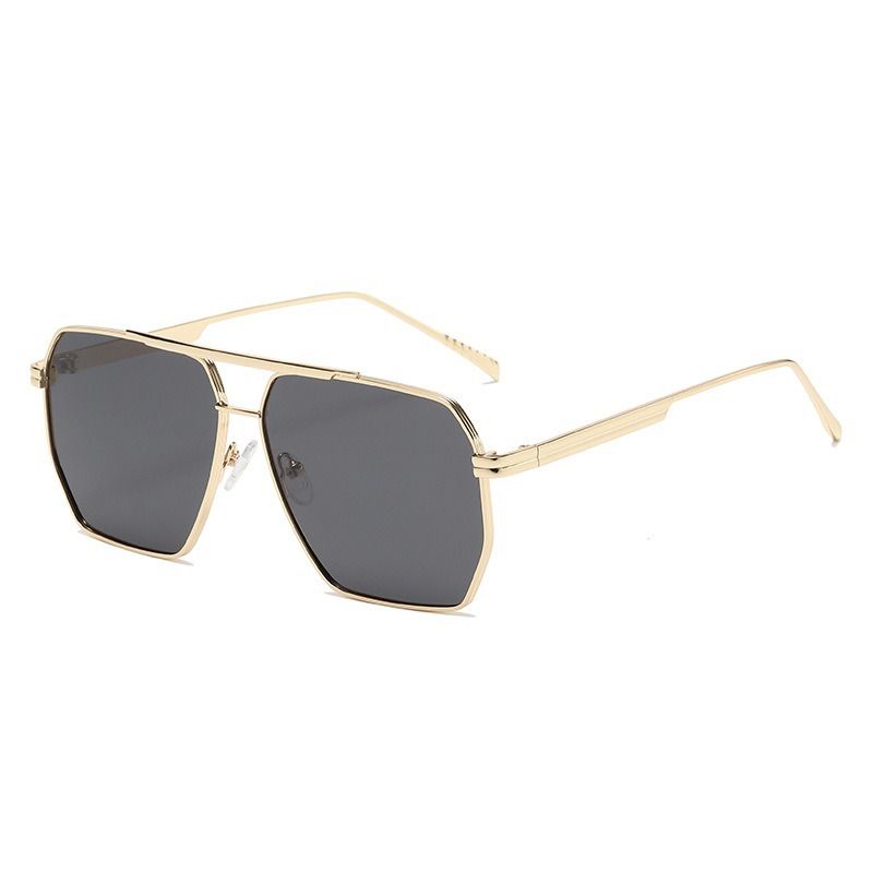 Fashion Ins Sunglasses Fashion Double Beam Polarized Glasses Hot Selling Sunglasses For Men And Women_viptrois.com