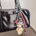 Bag Pendant Little Bear Tennis Woven Lanyard, A Retro And Extremely Elaborate Style Pendant_viptrois.com