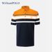 Men's Clothing King Paul New Contrast Color Polo Shirt Men's Summer Pure Cotton Casual Short Sleeved T Shirt Men's Lapel Half Sleeved Top_viptrois.com