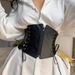 outerwear punk style retro elastic super wide waist belt female decorative shirt dress coat waist belt female_viptrois.com
