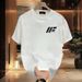 Men's Clothing Short Sleeved Ins Pure Cotton Tops Summer Men's Printed T Shirts Trendy Men And Women All Match Round Neck T Shirt Men_viptrois.com