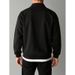 American Retro Solid Color Lapel Sweater Men's Spring And Autumn 2026 New Cross-border Foreign Trade Loose Trend Top_viptrois.com