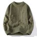 Men's Crew Neck Pullover Thickened Thermal Clothes Young And Loose Casual Men's Sweater_viptrois.com