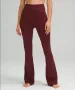 Lycra fabric High Waist Flared Thin Yoga Pants Naked Feel Women Elastic Workout Gym Running Sportwear_viptrois.com