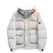 Pure Winter New High-End Men's Hooded Large Pocket Cold-Proof Warm Thickened Short Down Jacket Coat_viptrois.com