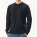 Men's Relaxed Fit Round Neck Sweater – Soft Knit Pullover For Autumn & Winter, Lazy Style Casual Top_viptrois.com