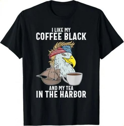 T-shirtt-shirti Like Coffee 2026 Black And My Tea In The Harbo_viptrois.com