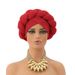 Muslim hat Pit striped sequin crossed brim sponge braid hat_viptrois.com