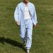 Men's Clothing Spring And Autumn New Men's Casual Linen Long Sleeved Stand Up Collar Shirt Workwear Cuffed Trousers Suit Men_viptrois.com