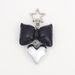 Bag Charm Hot Selling New Leather Bow Heart Pendant Luggage Keychain Pendant Creative All Match Small Jewelry Pendant Chain_viptrois.com