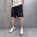 Men's Summer Casual Fashion Solid Color Loose Straight Leg Five Point mid Length Pants Thin Shorts_viptrois.com