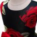 Mother & Kids Girls Dress Foreign Trade Girl Children's Clothing Red Vest Dress Printed Princess Dress Children's Performance Dress Skirt_viptrois.com
