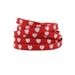 Flat Red Bottom Heart Small White Shoes Canvas Cartoon Heat Transfer Printing Polyester Color Shoelaces_viptrois.com